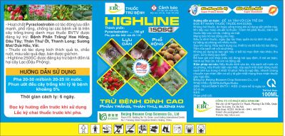 THUỐC TRỪ BỆNH HIGHLINE 150 SC 100ML