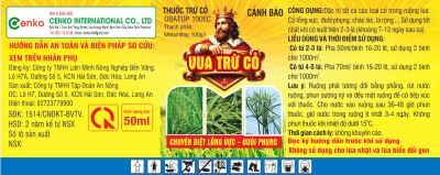 THUỐC TRỪ CỎ OBATOP 100EC 50ML