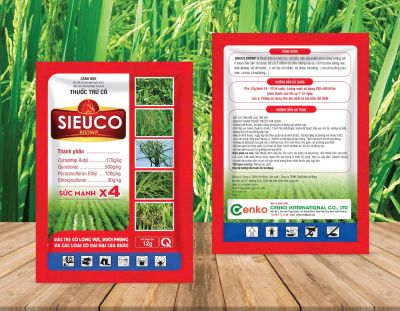 THUỐC TRỪ CỎ SIEUCO 800WP 12G