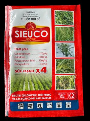 THUỐC TRỪ CỎ SIEUCO 800WP 12G